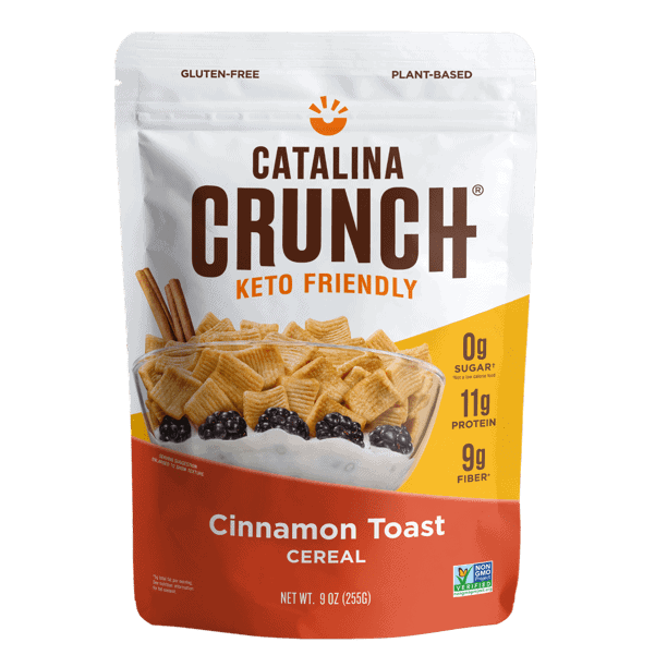 Catalina Crunch Cinnamon Toast Keto Cereal