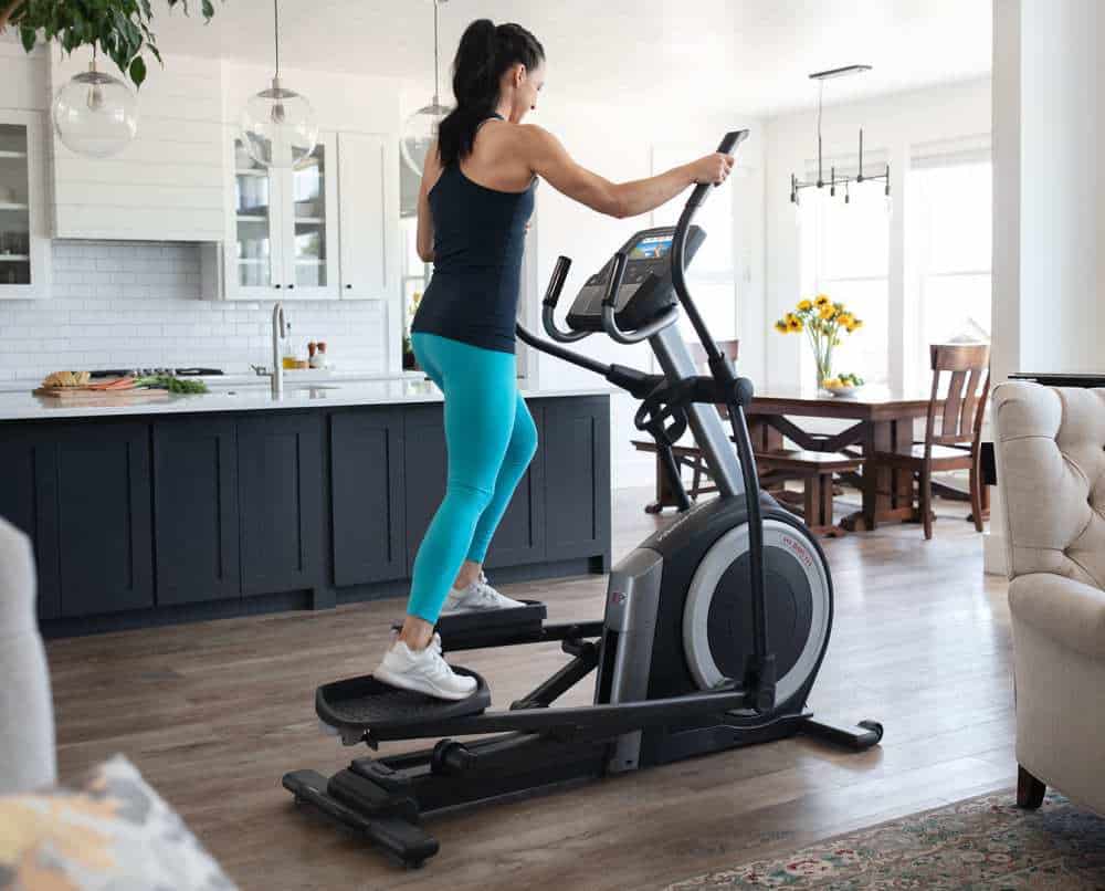 An elliptical machine is a best home exercise equipment for weight loss