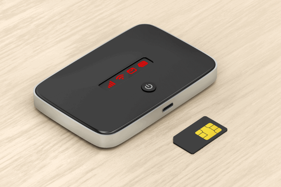 Mobile Router and Sim Card
