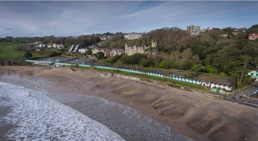 langland bay beach wales
