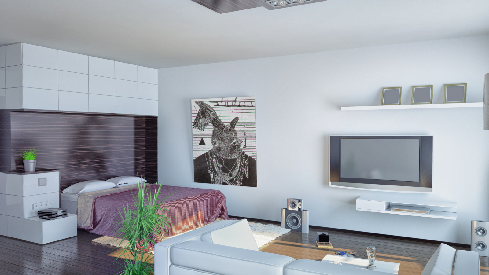 Studio apartment design