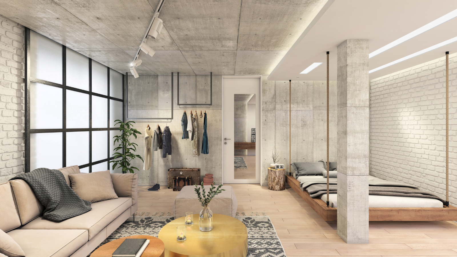 Studio loft interior