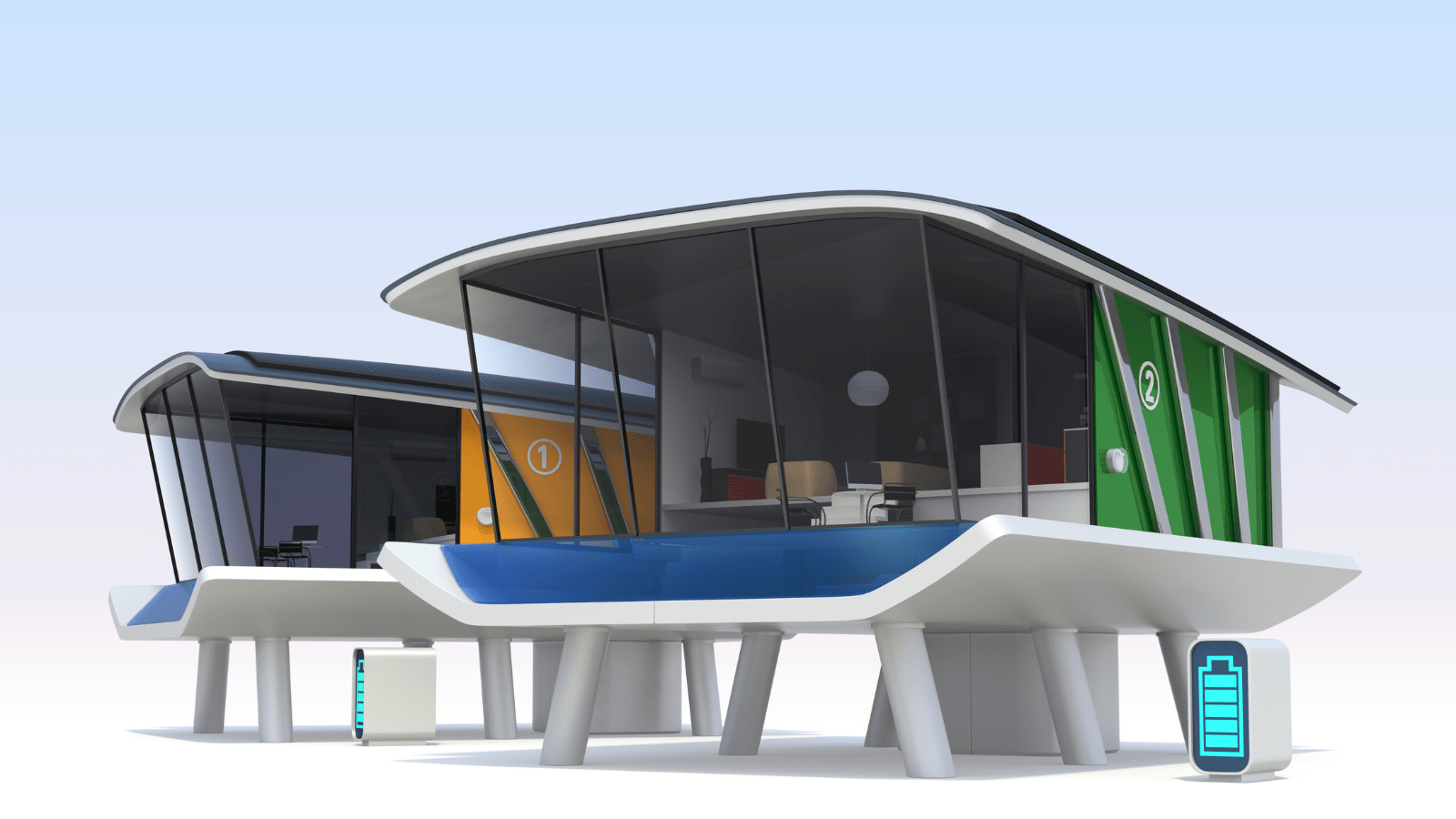 Energy efficient house