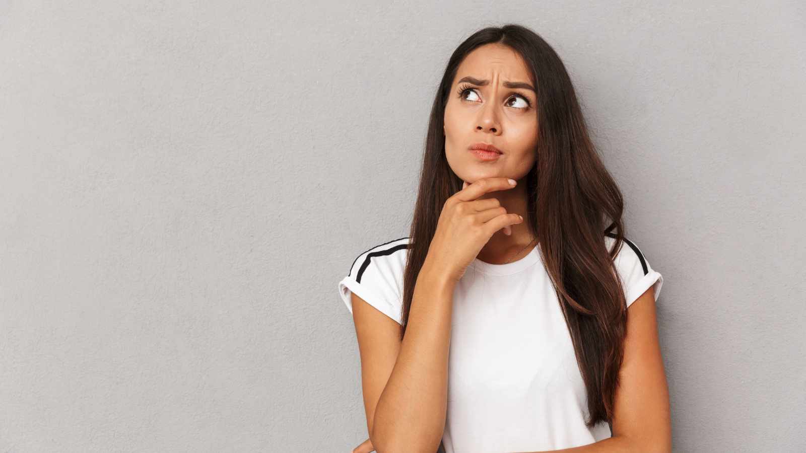 Woman thinking
