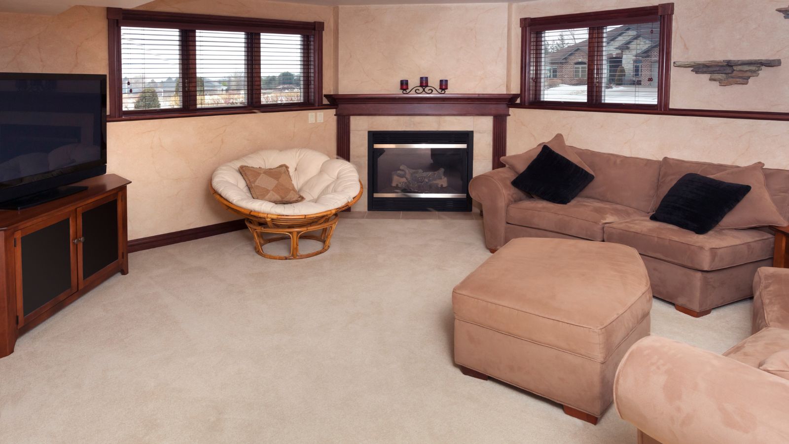 Cozy basement