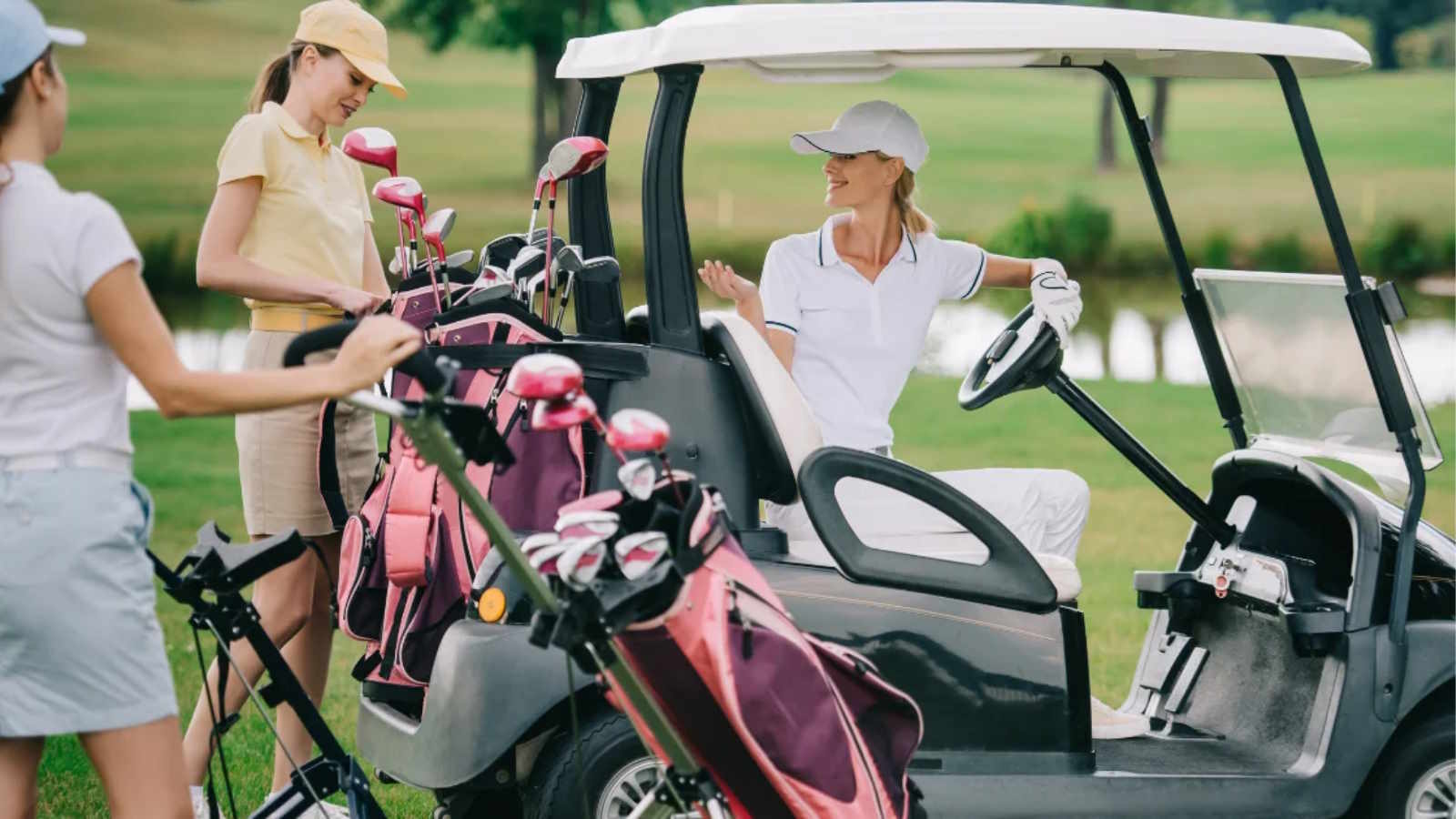 Golfing