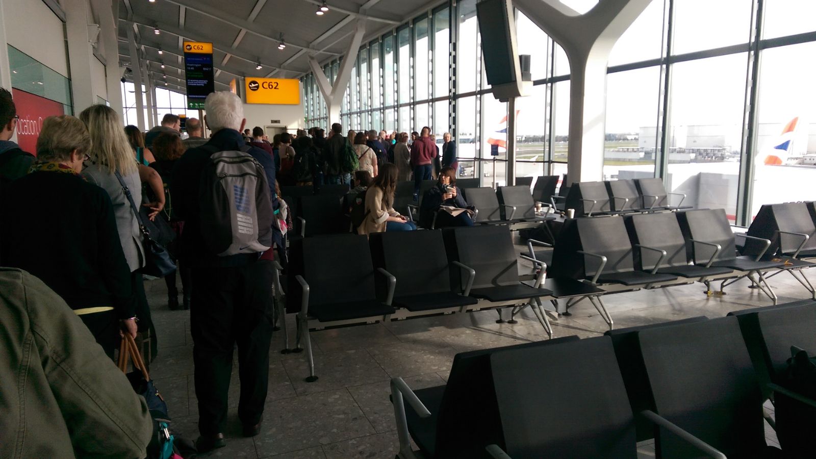 Heathrow Terminal - Provided by Lewis Clarke