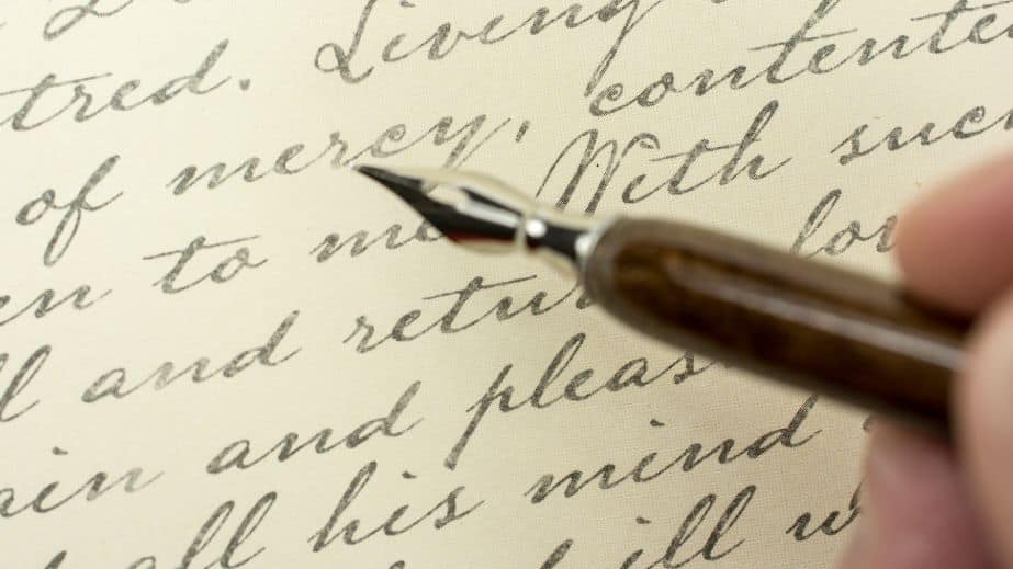 Lack of Cursive Writing