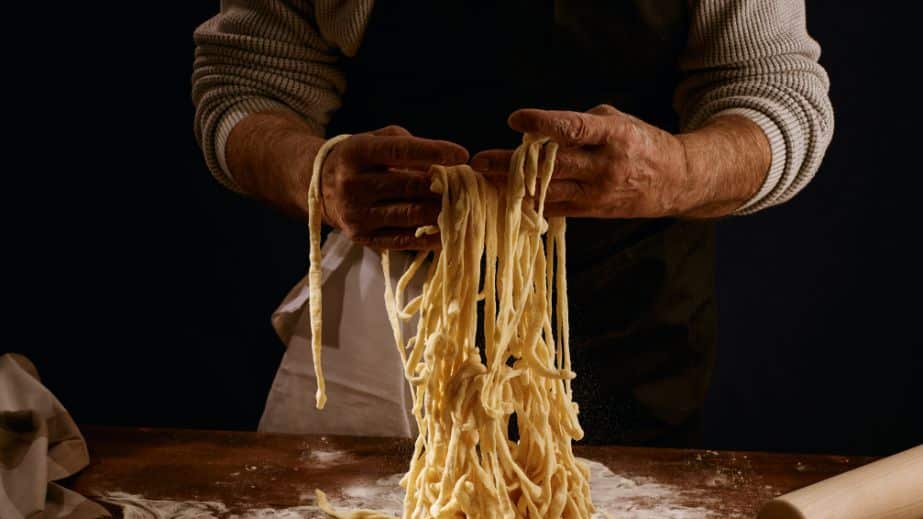 Throwing Pasta To See if It Sticks
