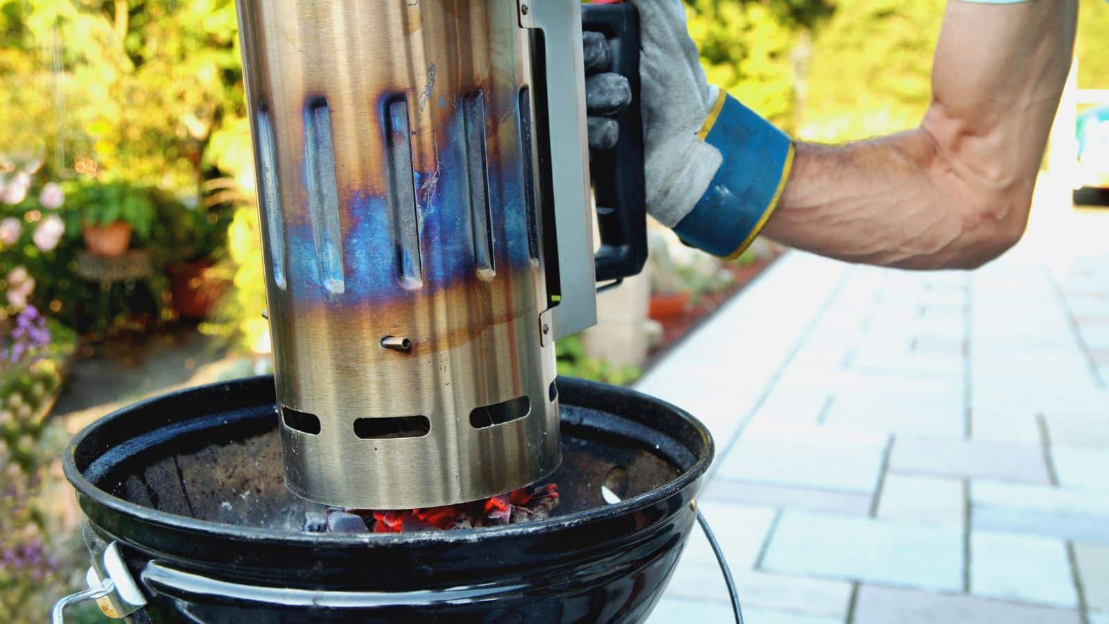 Using a Chimney Starter