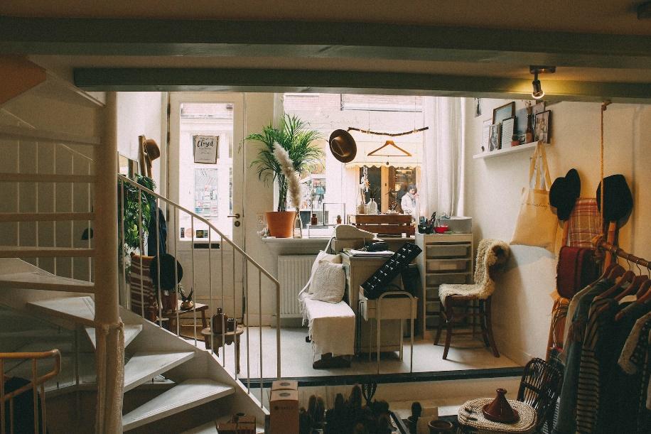 A messy small apartment