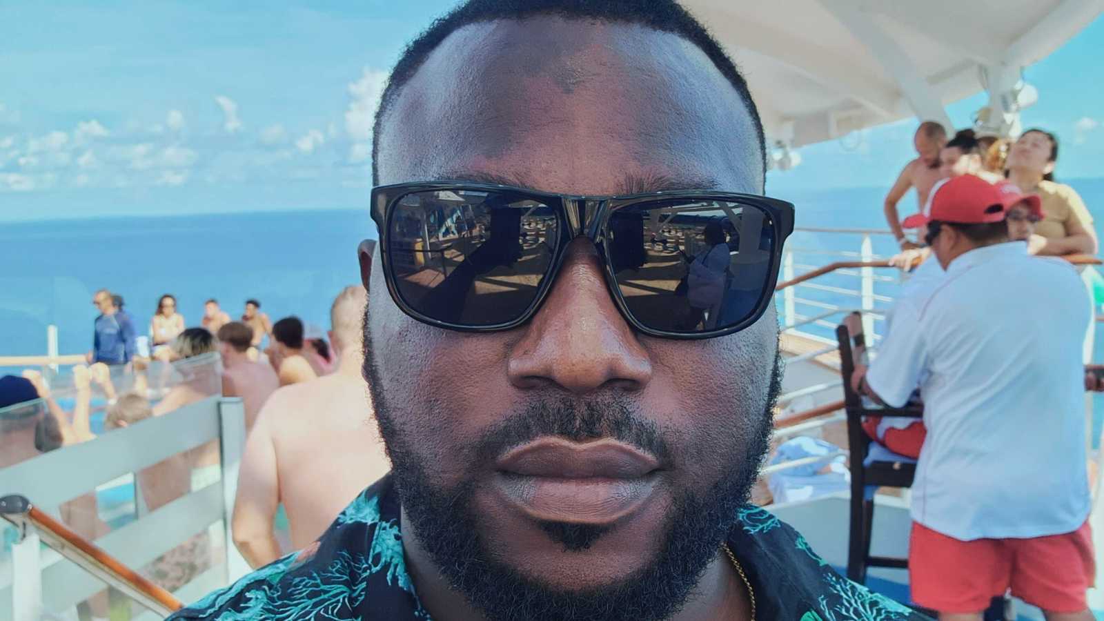 Me at my last Royal Carribbean Cruise the summer of 2023