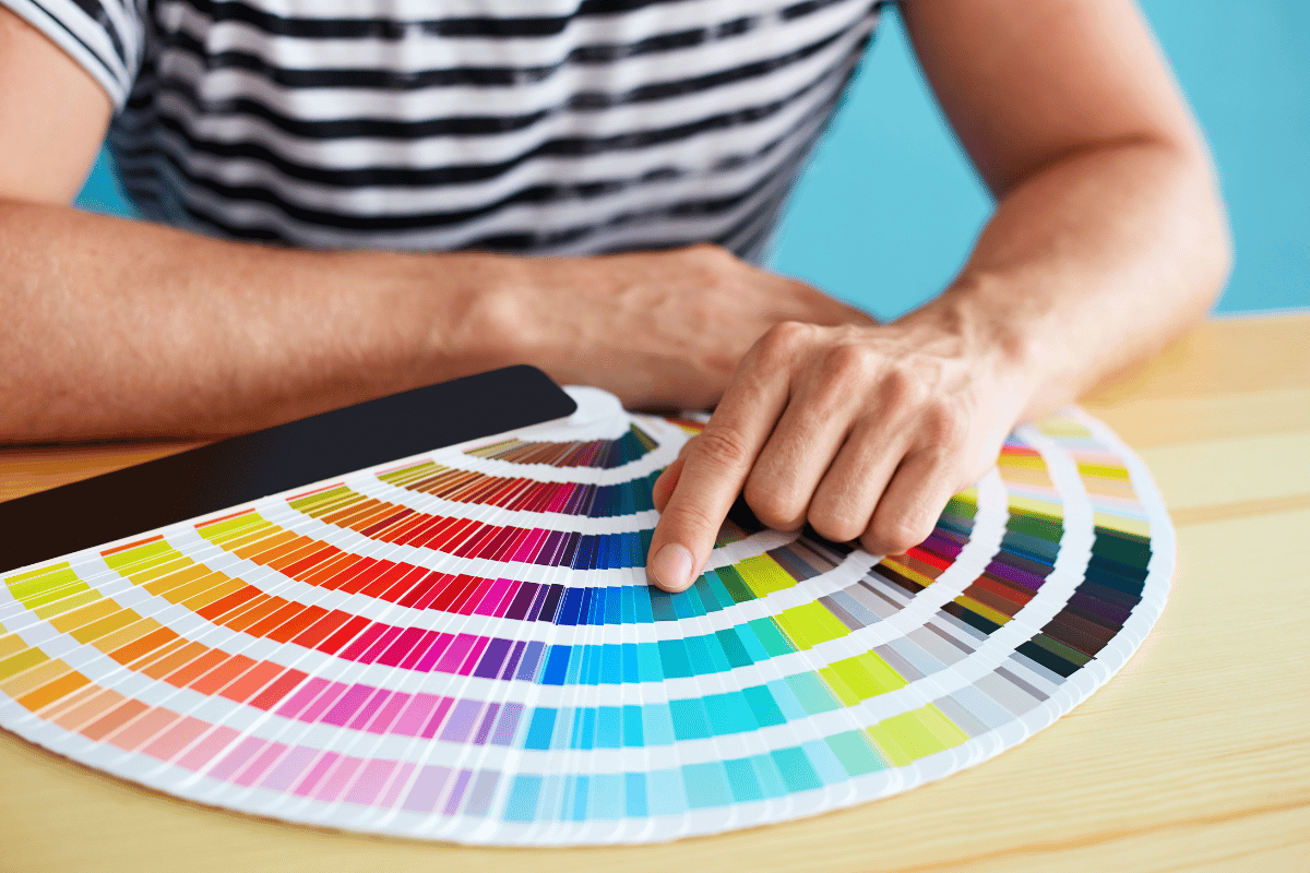 select a color scheme that is comforting